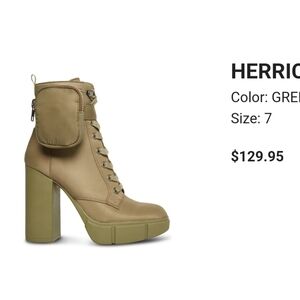 Steve Madden HERRICK GREEN boots